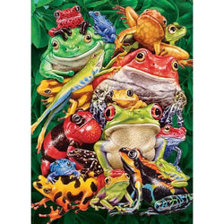 Frog Business 1000 Piece Jigsaw Puzzle Cobble Hill (ONLINE ORDER ONLY)