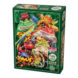 Frog Business 1000 Piece Jigsaw Puzzle Cobble Hill (ONLINE ORDER ONLY)