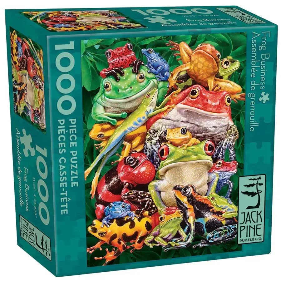 Frog Business 1000 Piece Jigsaw Puzzle Jack Pine (ONLINE ORDER ONLY)