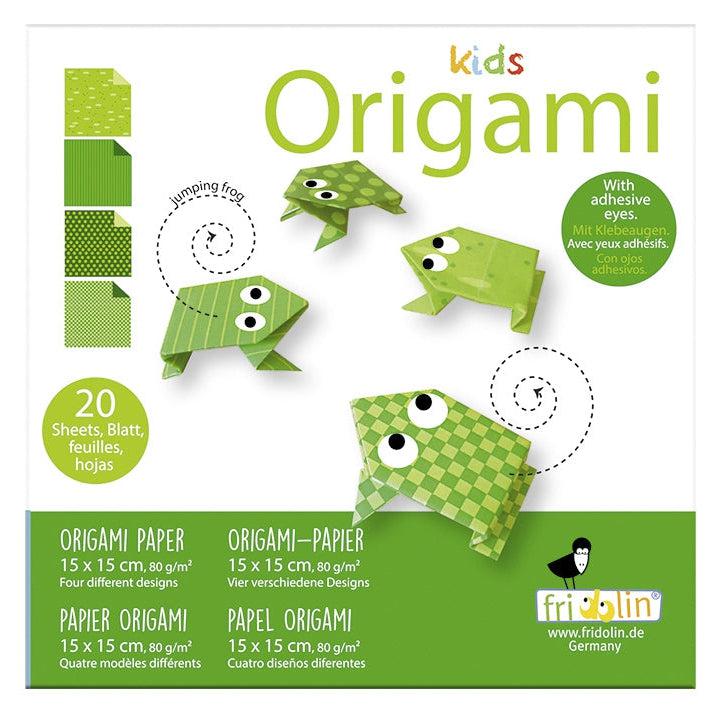 Frog Kids Origami Kit Fridolin (ONLINE ORDER ONLY)