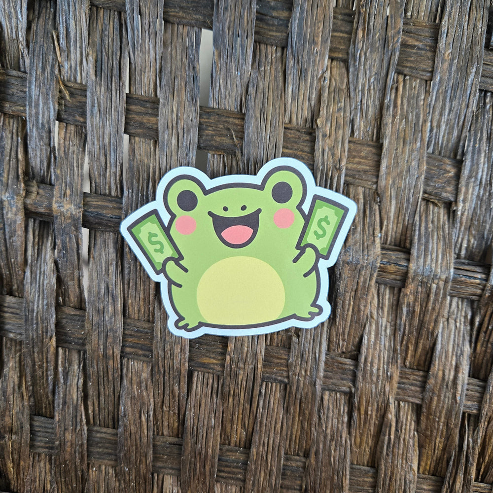 Cute Frog Sticker (ONLINE ORDER ONLY)