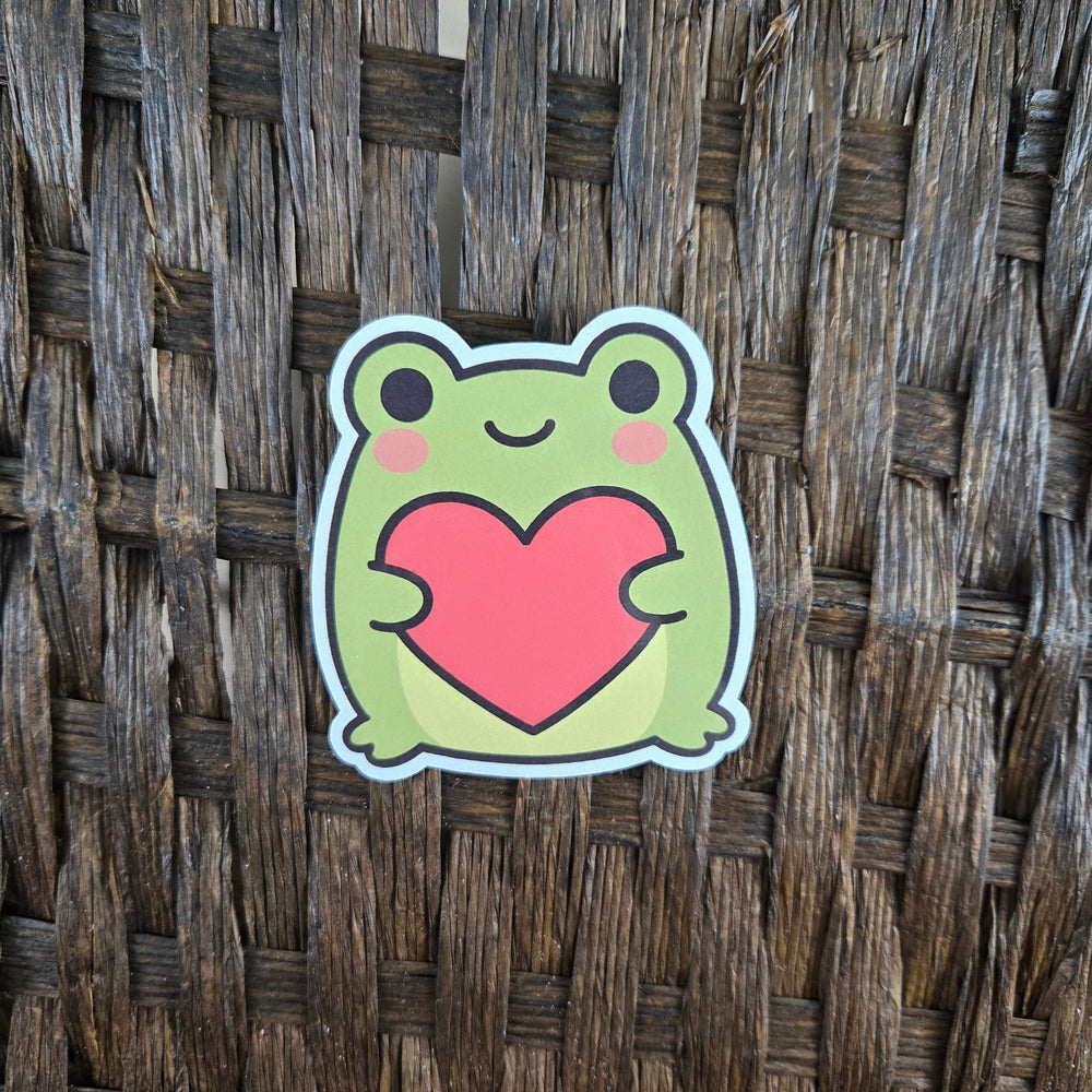 Cute Frog Sticker (ONLINE ORDER ONLY)