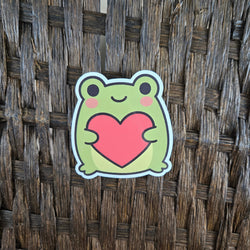 Cute Frog Sticker (ONLINE ORDER ONLY)