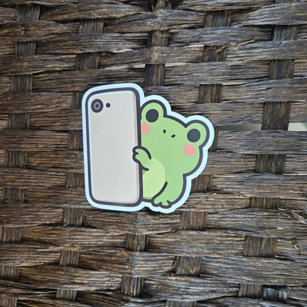 Cute Frog Sticker (ONLINE ORDER ONLY)