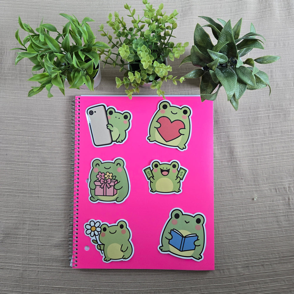 Cute Frog Sticker (ONLINE ORDER ONLY)