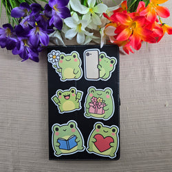 Cute Frog Sticker (ONLINE ORDER ONLY)