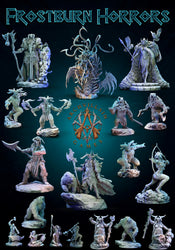 3D Printed Archvillain Games Frostburn Horrors - Goliaths 28mm 32mm D&D (Online Only)