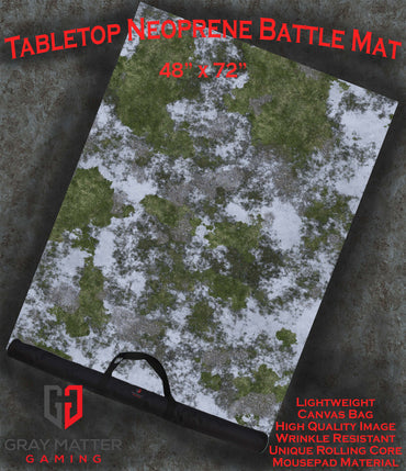 Frosty Meadow - Neoprene Battle Mat with Bag (ONLINE ORDER ONLY)