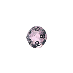 Frozen Blossom - 7 Piece DnD Dice Set | Acrylic RPG Gaming Dice (ONLINE ORDER ONLY)
