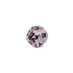 Frozen Blossom - 7 Piece DnD Dice Set | Acrylic RPG Gaming Dice (ONLINE ORDER ONLY)