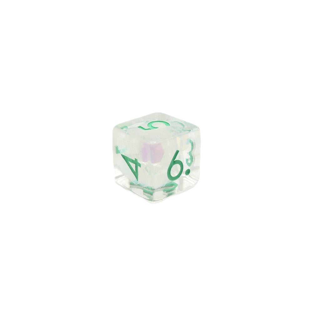 Frosted Meadow - 7 Piece DnD Dice Set | Acrylic RPG Gaming Dice (ONLINE ORDER ONLY)
