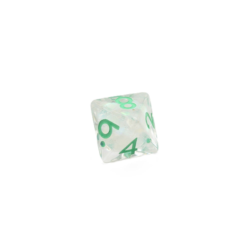 Frosted Meadow - 7 Piece DnD Dice Set | Acrylic RPG Gaming Dice (ONLINE ORDER ONLY)
