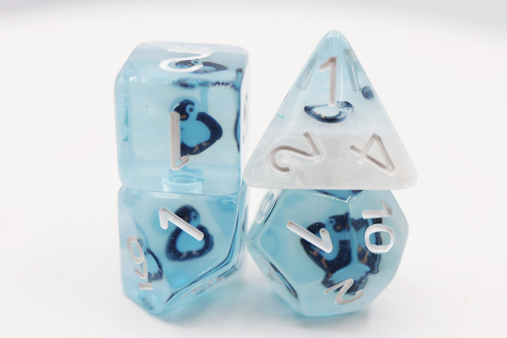 Frozen Penguin RPG Dice Set (ONLINE ORDER ONLY)