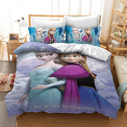 Frozen Princess Elsa Anna Bedding Set Quilt Cover Without Filler (Online Order Only)