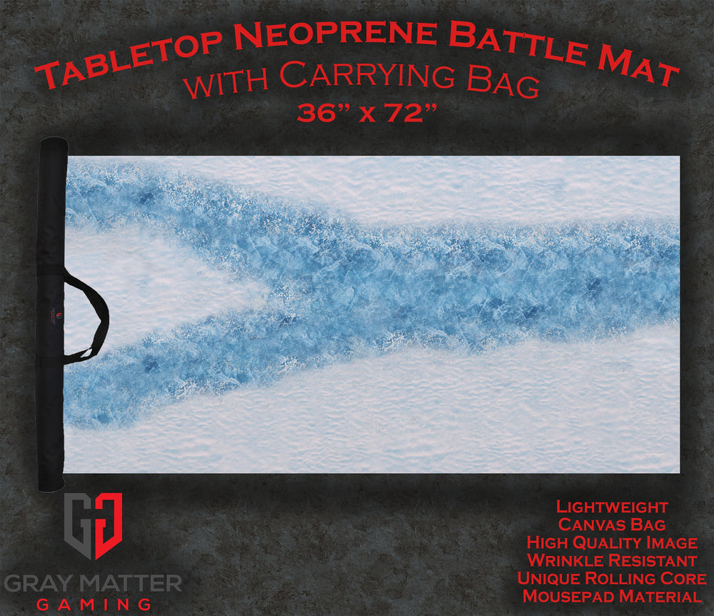 Frozen River - Neoprene Battle Mat with Bag (Online Order Only)