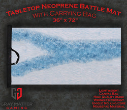 Frozen River - Neoprene Battle Mat with Bag (Online Order Only)