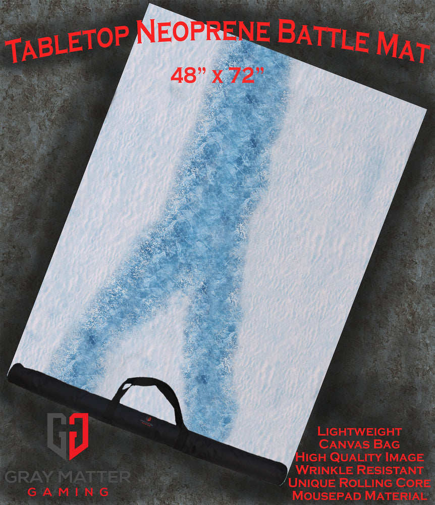Frozen River - Neoprene Battle Mat with Bag (Online Order Only)