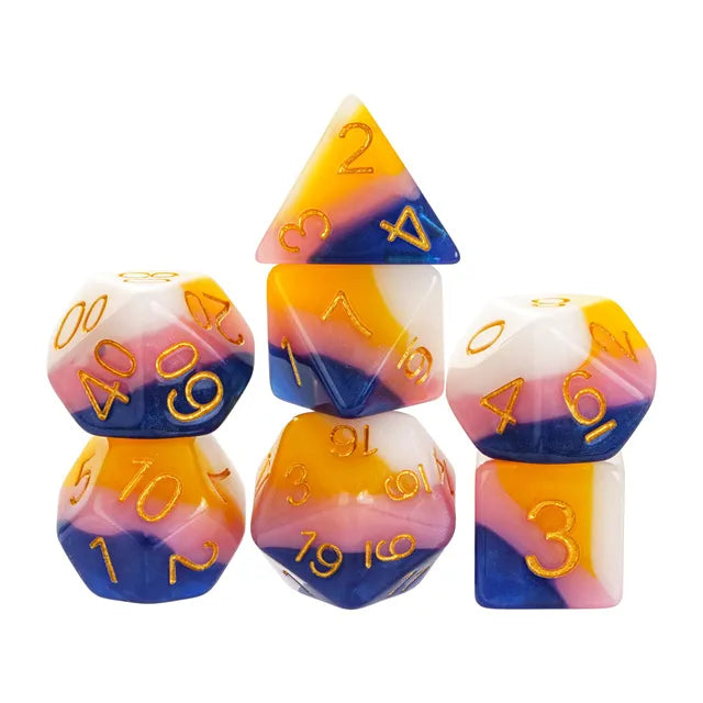 Fruit Taffy RPG Dice Set (ONLINE ORDER ONLY)