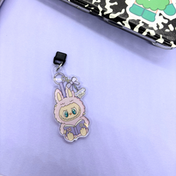 LaBookish Girlie| Bookish| Acrylic Charm| USB-C Charm (ONLINE ORDER ONLY)