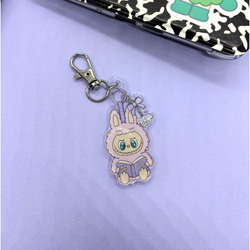 LaBookish Girlie| Bookish| Acrylic Charm| USB-C Charm (ONLINE ORDER ONLY)