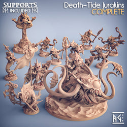 3D Printed Artisan Guild Jurakin Weapons Rack Death-Tide Jurakin 28mm 32mm (Online Only)