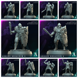 3D Printed Archvillain Games Ardere Breacher Ardere - Syndicate Oppression 28 32mm D&D (Online Only)