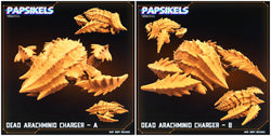 3D Printed Papsikels Dead Arachminid Charger Set Democracy Troopers Bugs and Bots 28mm 32mm (Online Only)