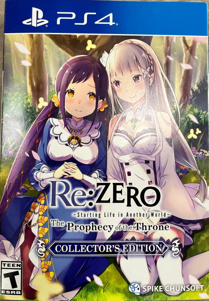 Re:ZERO - Starting Life in Another World: The Prophecy of the Throne (Collector's Edition) (Playstation 4) (Online Only)
