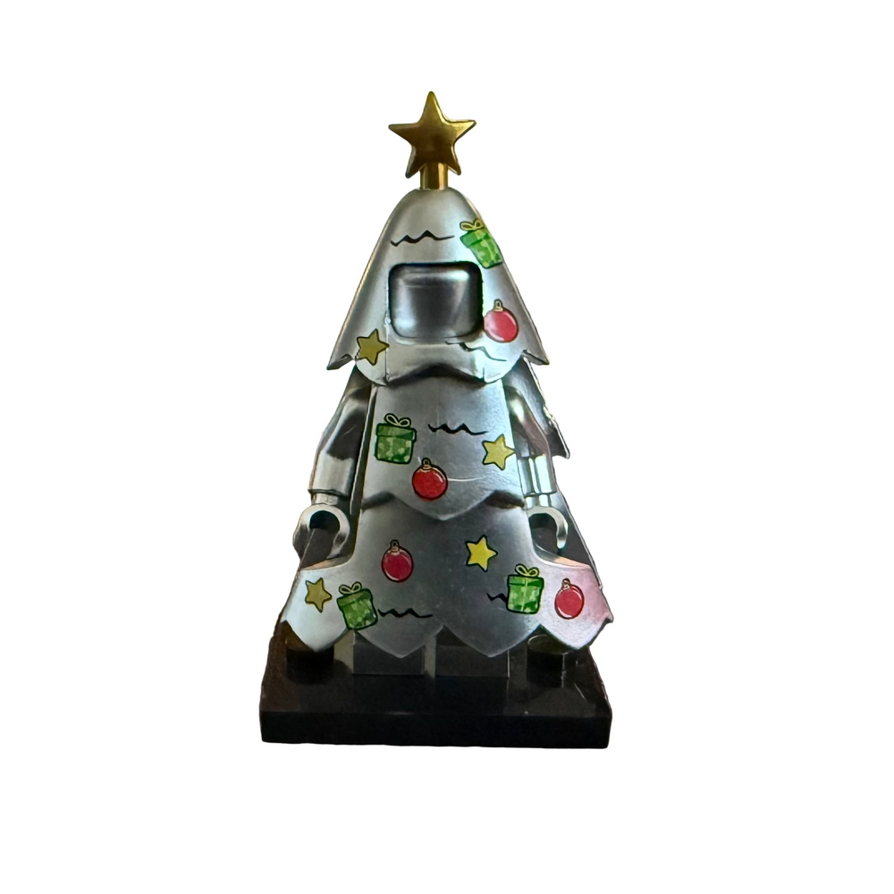 Christmas Tree Monochrome Minifigure - 5 Styles (ONLINE ORDER ONLY)