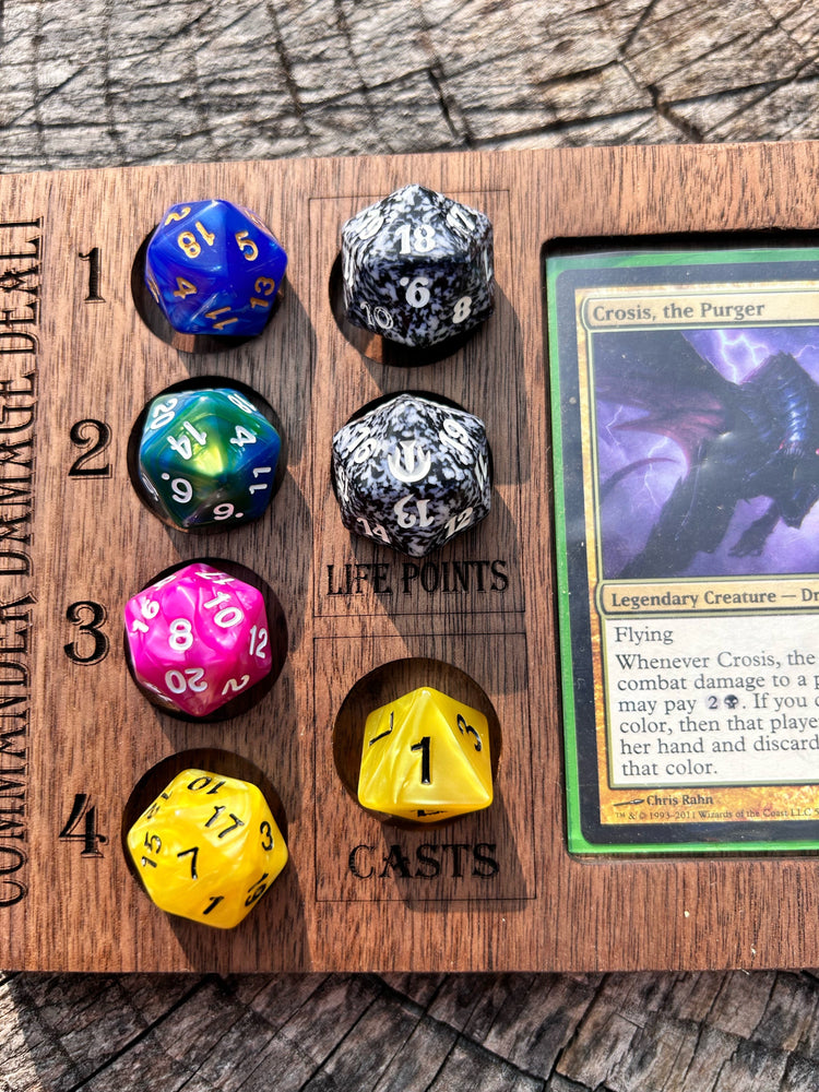 MTG Wooden Commander Station (Online Order Only)