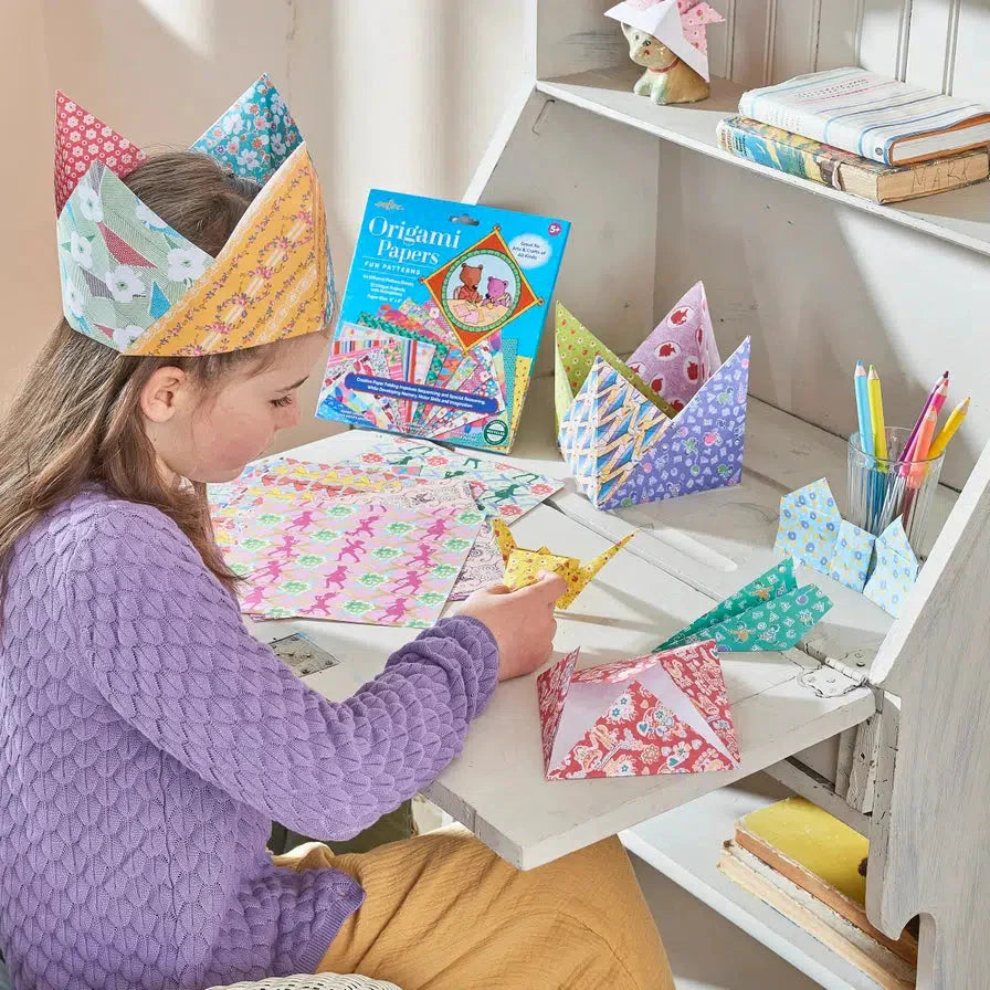 Fun Patterns Origami Papers Kit eeBoo (ONLINE ORDER ONLY)