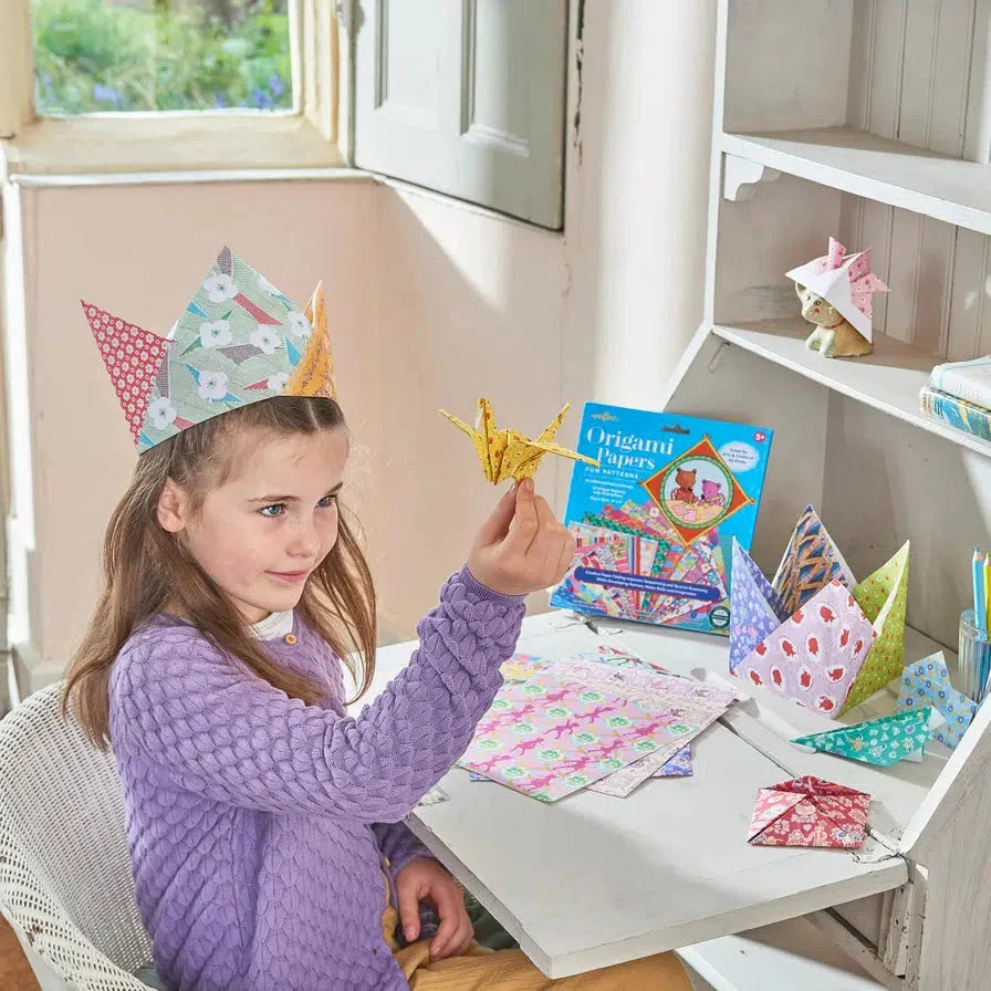 Fun Patterns Origami Papers Kit eeBoo (ONLINE ORDER ONLY)