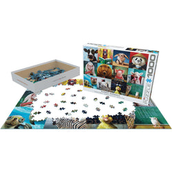 Funny Animals 1000 Piece Jigsaw Puzzle Eurographics (ONLINE ORDER ONLY)