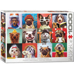 Funny Dogs 1000 Piece Jigsaw Puzzle Eurographics (ONLINE ORDER ONLY)