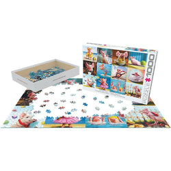 Funny Pigs 1000 Piece Jigsaw Puzzle Eurographics (ONLINE ORDER ONLY)