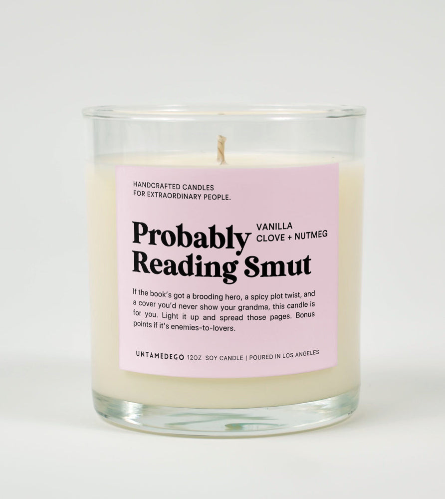 Probably Reading Smut Glass Candle (ONLINE ORDER ONLY)