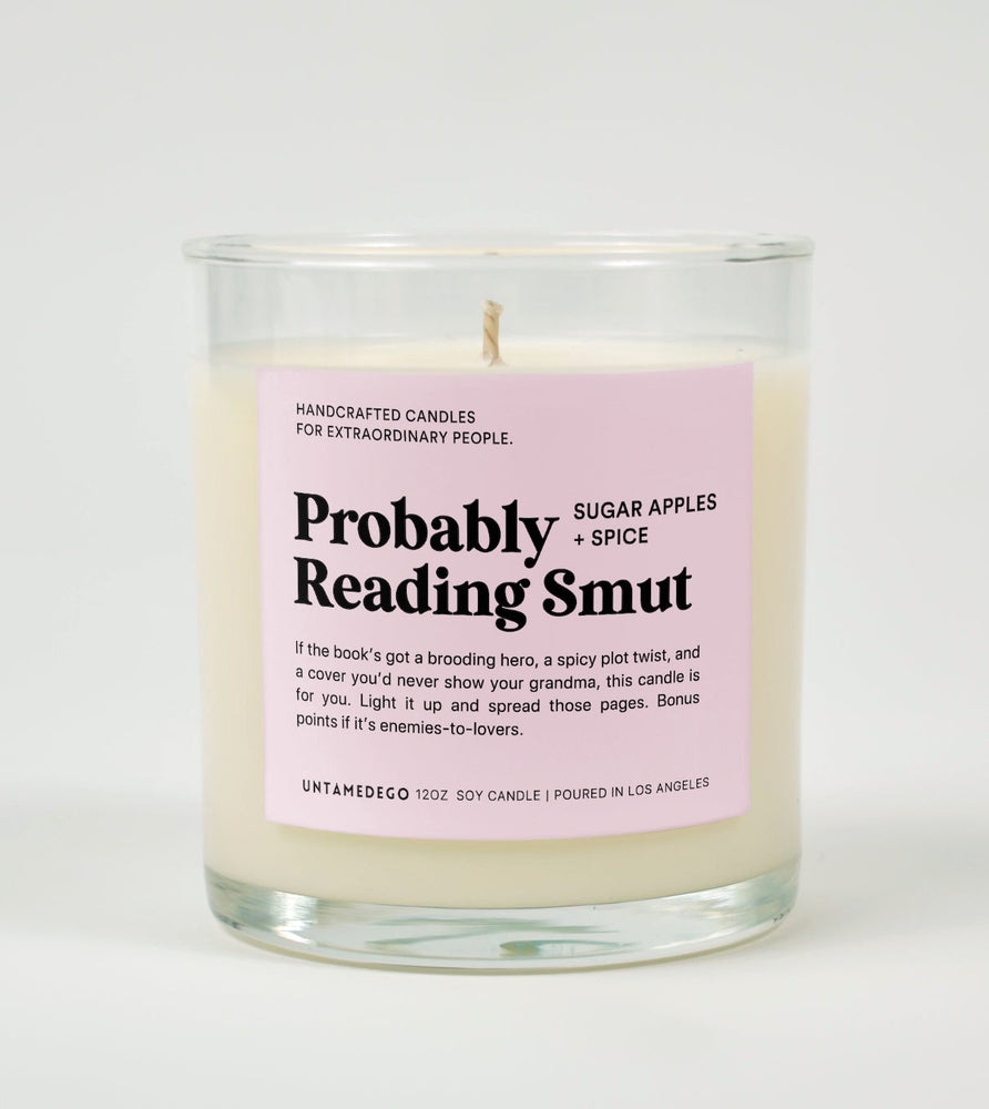 Probably Reading Smut Glass Candle (ONLINE ORDER ONLY)