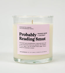 Probably Reading Smut Glass Candle (ONLINE ORDER ONLY)