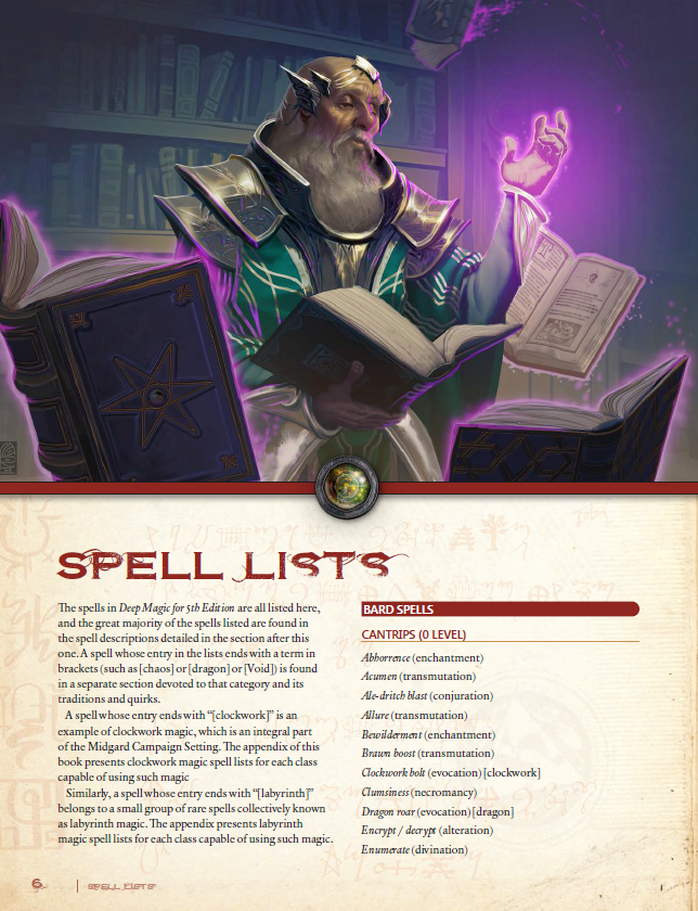 Deep Magic (Pocket Edition) (5E) (ONLINE ORDER ONLY)