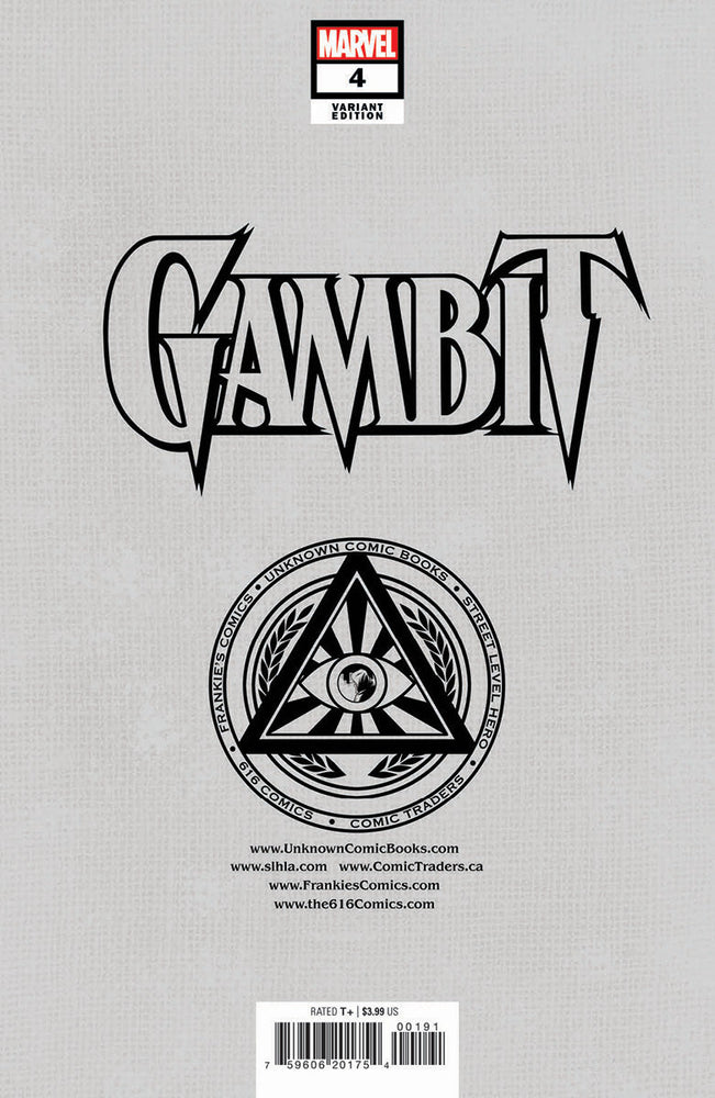 Gambit #4 Unknown Comics Tony Daniel Exclusive Var (10/12/2022) (Online Only)
