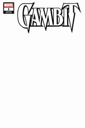 Gambit 1 Unknown Comics Blank Exclusive Var (07/06/2022) (07/27/2022) (ONLINE ORDER ONLY)