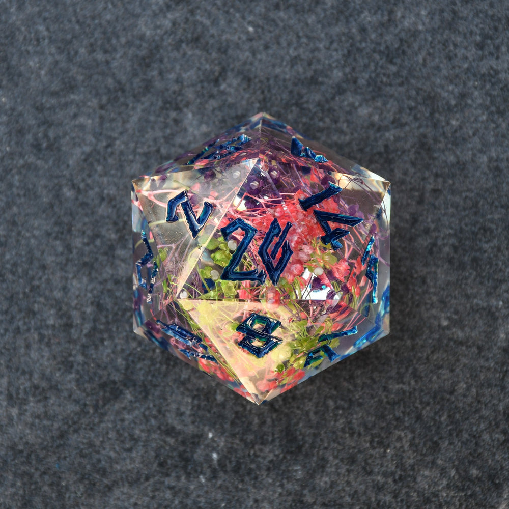 Garden Bouquet Blue Resin 30mm D20 (ONLINE ORDER ONLY)