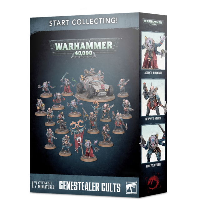 Warhammer 40K: Start Collecting! Genestealer Cults (ONLINE ORDER ONLY)