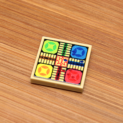 Parcheesi - Custom Printed 2x2 Tile (Online Order Only)