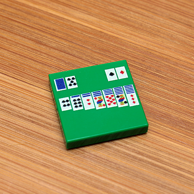 Solitaire - Custom Printed 2x2 Tile (Online Order Only)