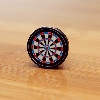 Dartboard - Custom Printed 2x2 Round Tile (Online Order Only)