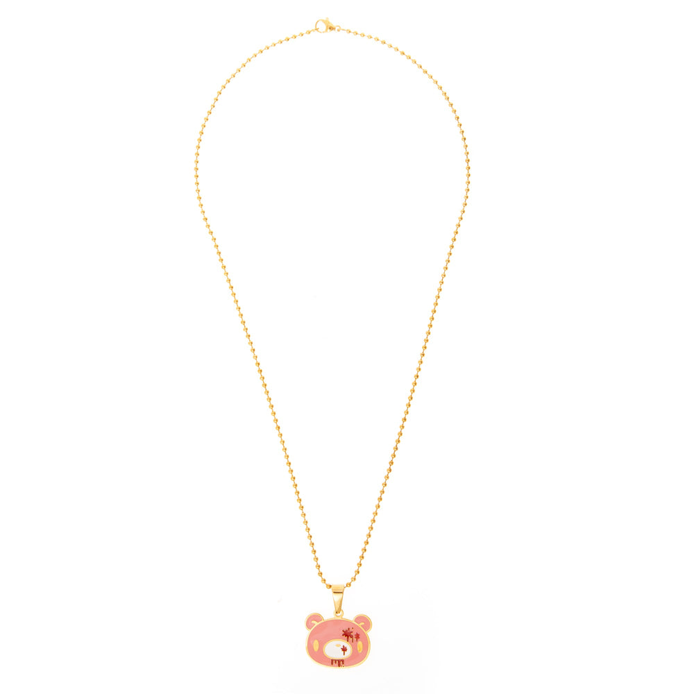 Gloomy Bear Ballchain Necklace [GOLD] (ONLINE ORDER ONLY)
