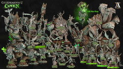 3D Printed Archvillain Games Griefharvest Coven Grandmother Sin - Wormbinder 28mm 32mm D&D (Online Only)