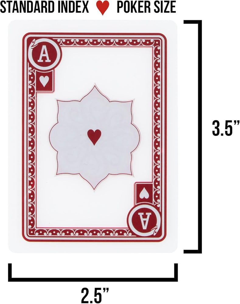 Waterproof Clear Playing Cards (ONLINE ORDER ONLY)
