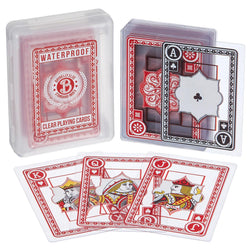 Waterproof Clear Playing Cards (ONLINE ORDER ONLY)
